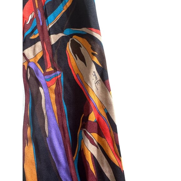 EMILIO PUCCI Silk Blend Tropic Pants Size US 4 - Picture 10 of 13